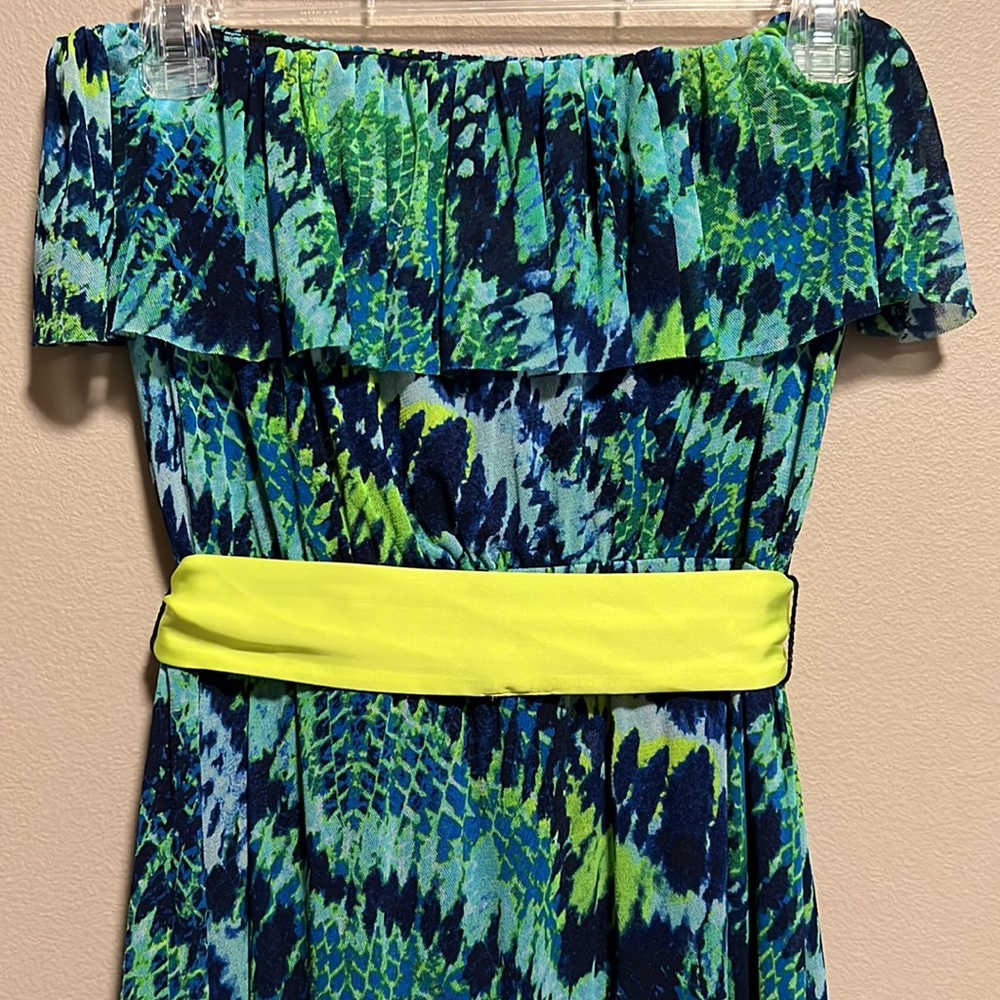 Express High-Low Strapless Dress - Picture 6 of 7